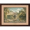 On The Willowemoc Framed Print By Robert Abbett