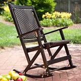 51aZGKDU%2BaL. SL160  Other Brands Willow Bay Wicker Rocking Chair   Espresso   YC02PNR ES