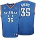 Kevin Durant Thunder Adidas Youth Road Jersey (L)