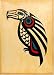 Gourmet Food : Smoked Salmon Traditional Raptor Wood Box Natural Style, 8 oz
