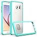 Samsung Galaxy S7 Case, Bastex Crystal Clear Air Fused Rugged Hybrid Ultra Slim Shockproof Bumper with Clear Back Panel Case Cover Flexible TPU for Samsung Galaxy S7 (Teal)