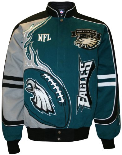 NFL Philadelphia Eagles Men's Redzone Jacket (Team, XXX-Large)