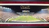 Charlie Ward Florida State Seminoles - Stadium - Custom Framed Autographed 13.5x39 Panoramic Print with HEISMAN and 93 CHAMPS Inscriptions