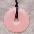 Teething Bling Pendant - Donut Shape (Rose)