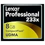 Lexar Professional Series 8 GB 233x CompactFlash Memory Card LCF8GBDRBNA233