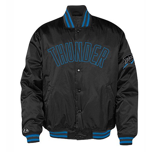 NBA Exclusive Collection Oklahoma City Thunder Satin Jacket