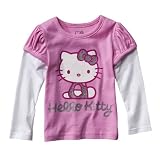 Toddler Girls' Blush Long-sleeve 2fer Tee
