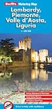 Lombardy, Piemonte, Valle D'Aosta, Liguria Berlitz Motoring Map (Berlitz Motoring Maps) (Berlitz Motoring Maps)