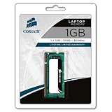 Corsair Memory VS1GSDS800D2 1 GB PC2-6400 800Mhz 200-pin DDR2 Laptop Memory Kit
