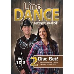 Line Dance Lessons on DVD Vol 1 & 2 (Two Disc Set, Line Dance Instructional DVDs)