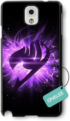 Onelee(TM) Fairy Tail Logo Samsung Galaxy Note 3 Case & Cover - Japanese anime Samsung N3 - Black03