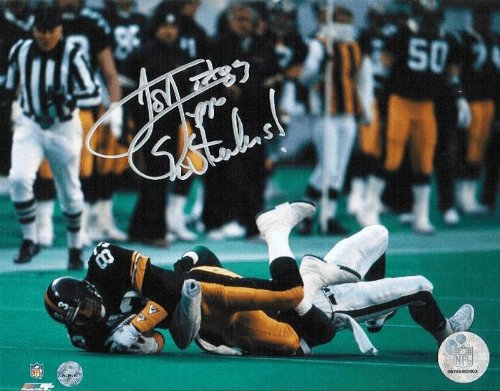 Autographed Louis Lipps Pittsburgh Steelers 8x10 Photo Inscribed Go Steelers