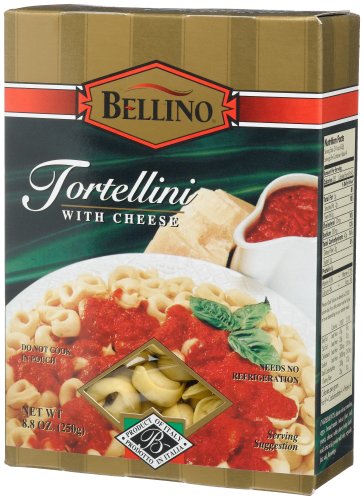 Bellino Tortellini with Cheese, 8.8-Ounce Boxes (Pack of 12) by Bellino