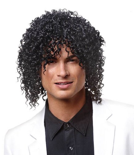 Deluxe Black Shabba Wig