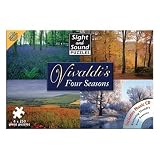 Jigsaw 4 x 250 Pieces including CD Vivaldi's Four Seasons