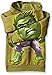 Marvel Boys' The Incredible Hulk Wrap Arm Hoodie