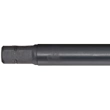 Dormer EP016H Powdered-Metal Steel Machine Spiral Point Threading Tap, Black Oxide Finish, Round with Square End Shank, Plug Chamfer