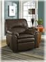 Larson Brown Rocker Recliner by Ashley Furniture