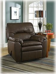 Larson Brown Rocker Recliner By Ashley Furniture