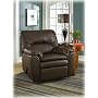 Larson Brown Rocker Recliner By Ashley Furniture
