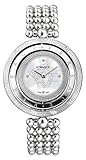 IMAGE OF Versace Women's 80Q99SD497 S099 Eon Three Rings Steel Bracelet White Mother-Of-Pearl Diamond Watch