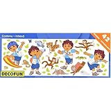 Kitchen & Housewares : Nickelodeon GO DIEGO GO! Pack of 42 Stikarounds / Wall Stickers - NEW!