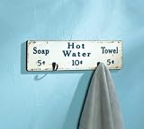 Bathhouse Wall Towel Rack / Towel Hanger - Great Bathroom Decor !!!!