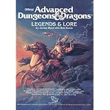 Advanced Dungeons and Dragons, Legends and Lore
