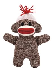 SCHYLLING SOCK MONKEY BABIES - BROWN