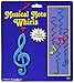 Beistle 5-Pack Neon Musical Note Whirls, 3-Feet