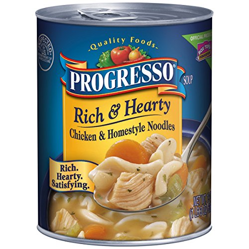 Progresso Rich & Hearty Soup, Chicken & Homestyle Noodles, 19 Oz