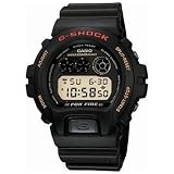 DW6900G 200-Meter WR G-Shock Watch with Gold Face