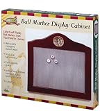 Golf Gifts & Gallery Ball Marker Display Cabinet Display Rack/Case