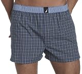 Nautica Men &acute; s Jamie Plaid Woven Comfort Boxer - cod. B002GYW7RW