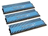 Patriot PVT36G1600ELK Extreme Performance Viper Series PC3-12800 DDR3 1600 6GB 3 x 2GB Intel XMP Ready  CL 9 Non ECC Triple Channel Kit (Blue)