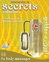 Penthouse Secrets Collection Golden Nugget 5X Body Massager