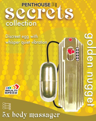 Penthouse Secrets Collection Golden Nugget 5X Body Massager