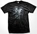 Gothic Moth Butterfly T-shirt, Men's Old School Tattoo Shirts