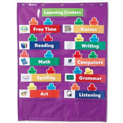 Classroom Centers Pocket Chart 21-34 x 28-12 no LER2904 Classroom Centers Pocket Chart 21-34 x 28-12 no LER2904