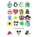 19 Multi Pack Cutesy Animal Flower Sea Novelty Shoe Snap On Decorations, Charms, Buttons, Widgets for Clogs, Crocs, Bracelets, & More **Free Shipping Offer**