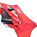 Bluecell Slim Water resistance Sporty Travel Waist Bag for Carrying iPhone 5 4S 3GS Cellphone (Red)