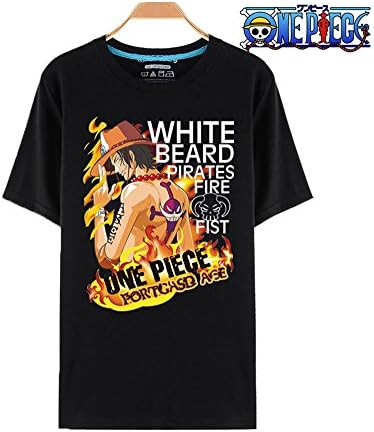 Topin? Anime One Piece T-shirt Portuguese¡¤D¡¤ Ace T-shirt XXL