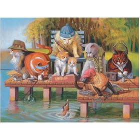 Fishing on the Dock 500 piece