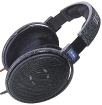 Sennheiser HD600 Over-Ear Open Dynamic Hi-Fi Professional Stereo Headphones (Black)