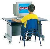 Computer Table - Green - School & Play Furniture