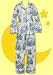  : Bedhead Navy Toile Flannel Pajama