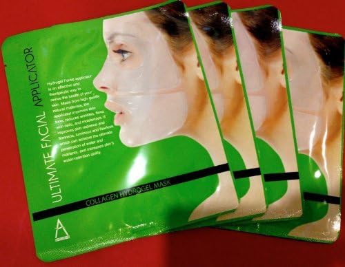 ULTIMATE COLLAGEN APPLICATOR, FACIAL MASK IT WORKS FOR SKIN REJUVENATION 4 masks by USAACTIVE