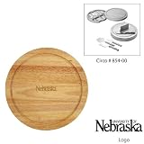 Nebraska Cornhuskers NCAA Circo Chopping Board (Engraved Logo)