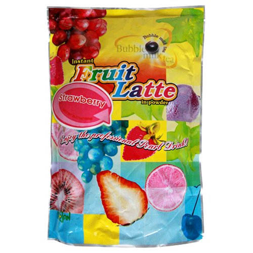 Buy Trojan Instant Fruit Latte Bubble Tea Milk Powder, Strawberry Flavor, 2.2-Pound Bags (Pack of 2)