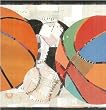 Ivory Collage Play Ball Wallpaper Border